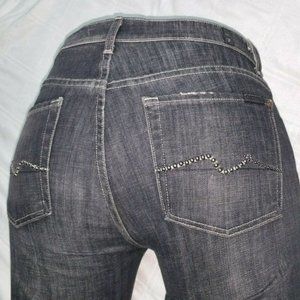 7FAM Size 14/32 "A Pocket" Flare Jeans